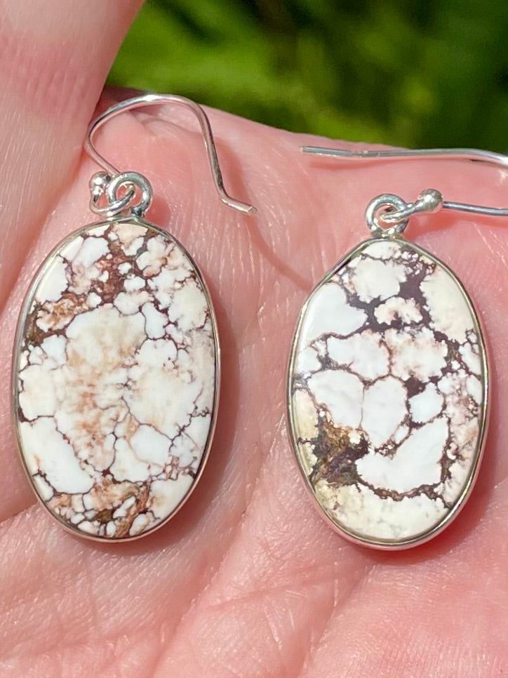 Wild Horse high quality Picture Jasper Earrings