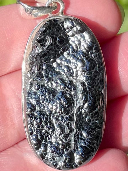Blister Hematite Pendant - Morganna’s Treasures