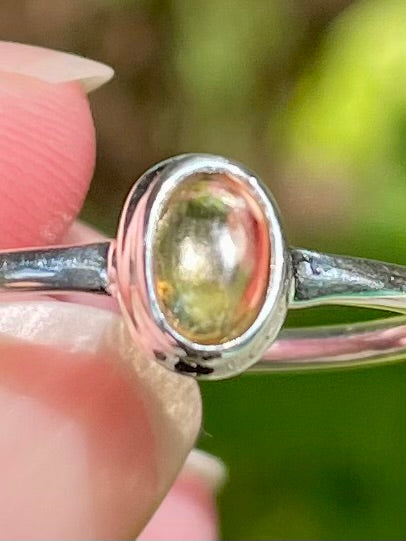 Yellow Tourmaline Ring Size 8 - Morganna’s Treasures