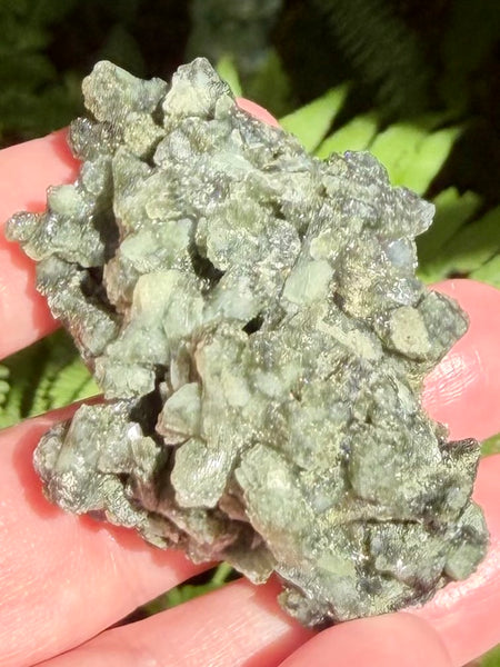 Prehnite with Epidote Cluster