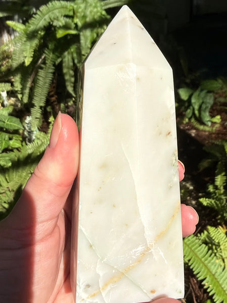 White Calcite Tower