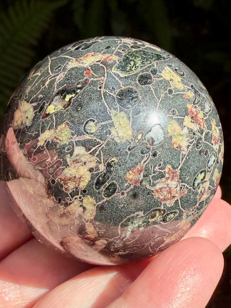 Brecciated Jasper Sphere