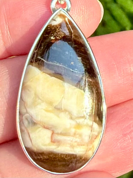 Peanut Wood Jasper Pendant - Morganna’s Treasures
