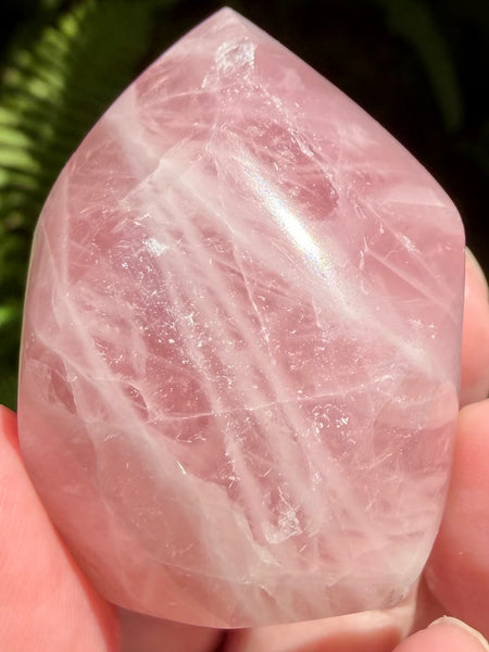 Mini Rose Quartz Flame - Morganna’s Treasures