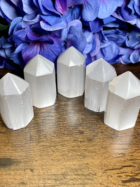 Selenite Tower - Morganna’s Treasures 