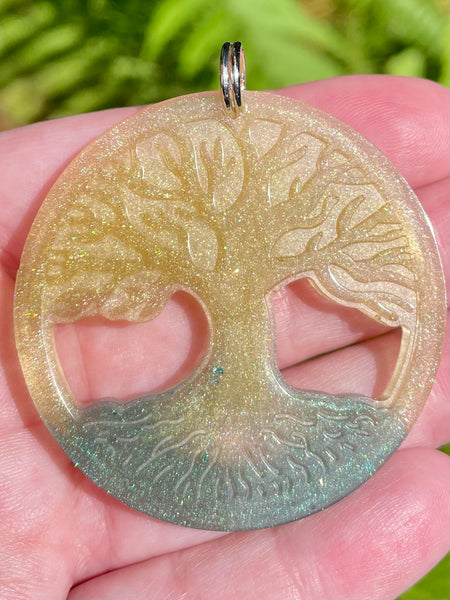 Resin Tree of Life Pendant - Morganna’s Treasures
