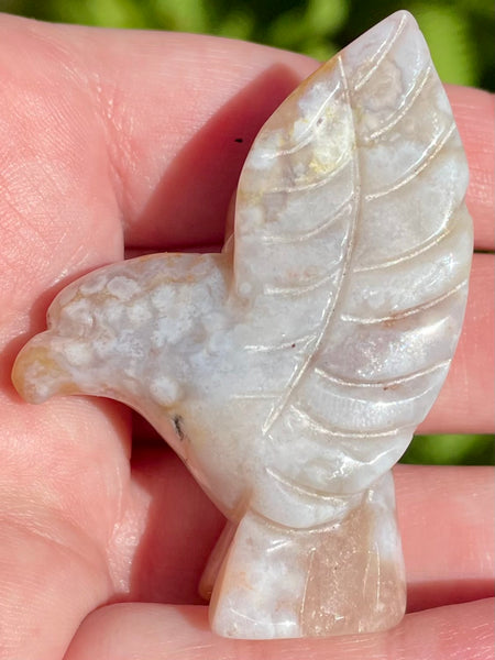 Flower Agate Bird - Morganna’s Treasures
