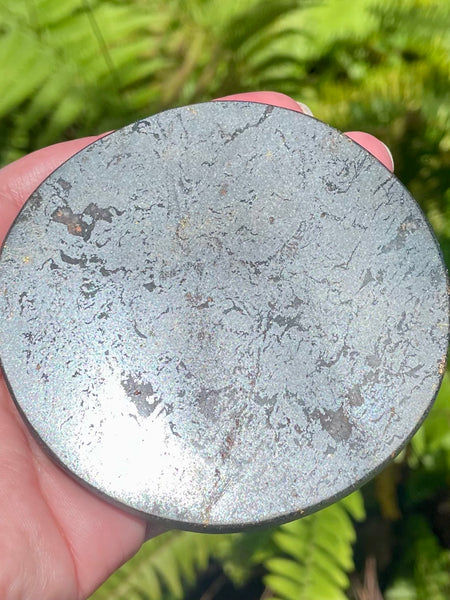 Hematite Shield of Protection Charging Plate - Morganna’s Treasures