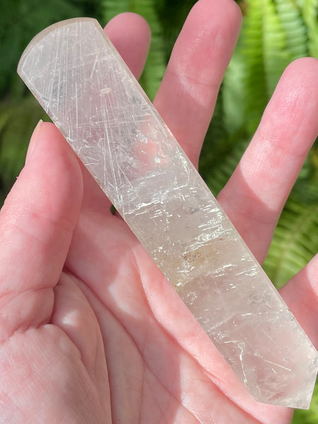 Clear Quartz Crystal Massage Wand - Morganna’s Treasures