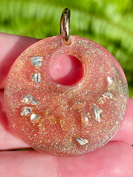 Resin Shimmer Pendant - Morganna’s Treasures 