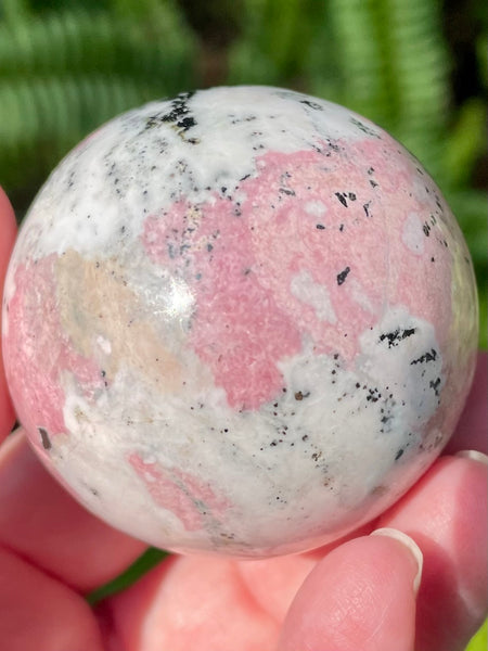 Rhodochrosite Sphere - Morganna’s Treasures