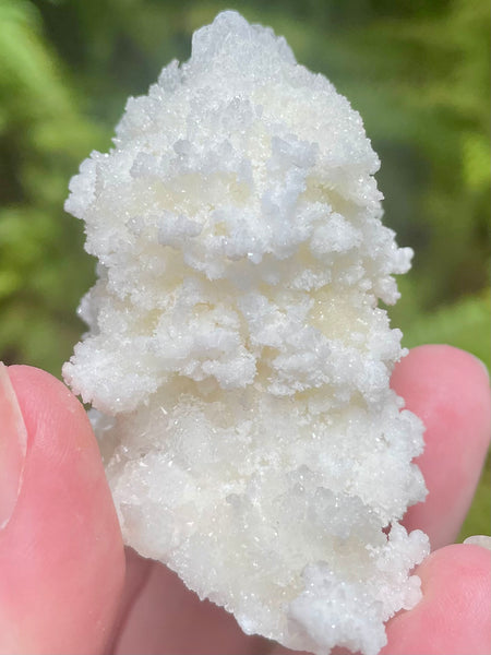 Fluorescent White Aragonite - Morganna’s Treasures 