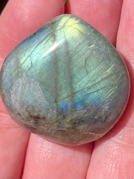 Labradorite Palm Stone - Morganna’s Treasures