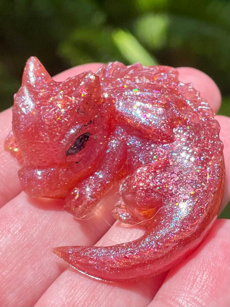 “Desiree” Resin Dragon - Morganna’s Treasures 