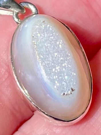 Angel Aura Quartz Druzy Pendant - Morganna’s Treasures