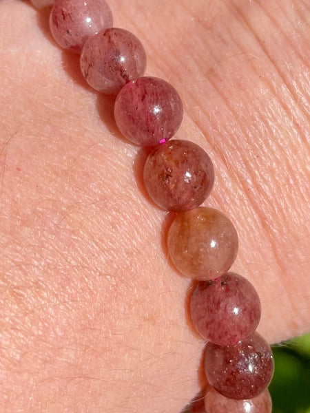 Lepidocrocite Feather Bracelet - Morganna’s Treasures