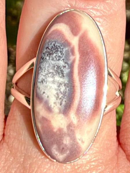 Porcelain Jasper Ring Size 9.5