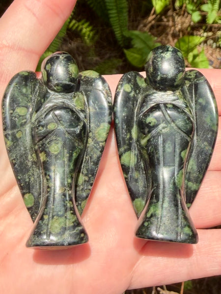 Kambaba Jasper Pocket Angel - Morganna’s Treasures