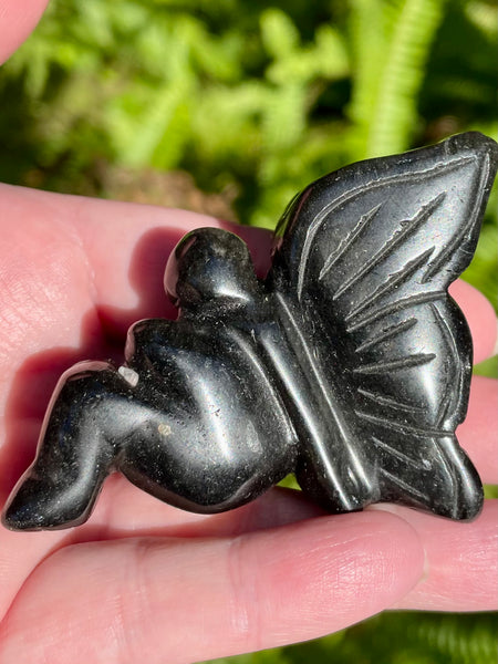 Black Obsidian Fairy - Morganna’s Treasures