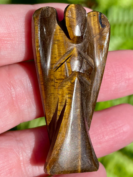 Tigers Eye Pocket Angel - Morganna’s Treasures 