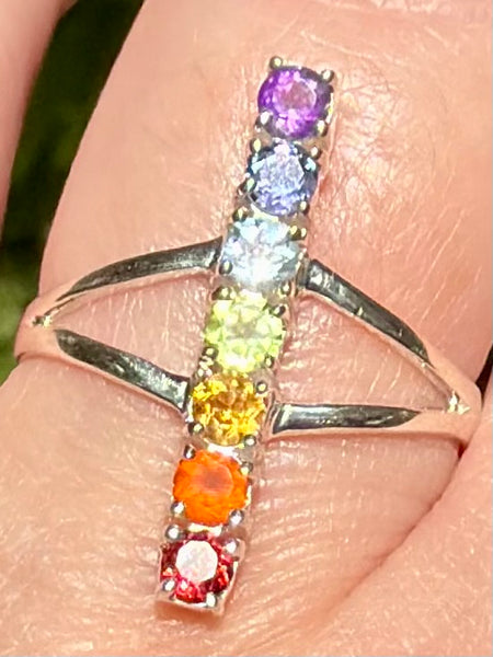 Gorgeous Chakra Alignment Ring Size 9 - Morganna’s Treasures