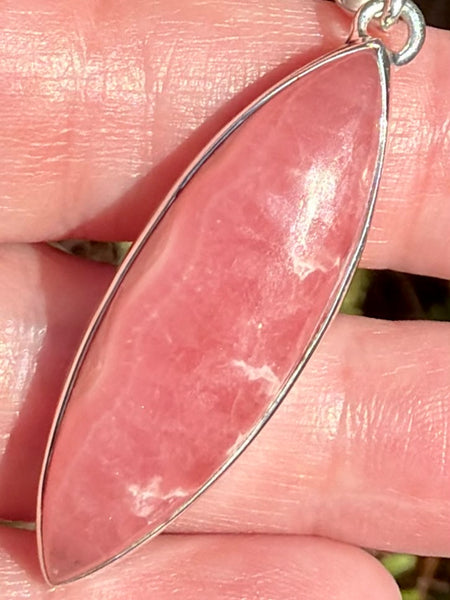Stunning Rhodochrosite Pendant - Morganna’s Treasures