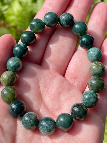 Moss Agate Bracelet - Morganna’s Treasures 