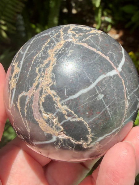 Spider Web Jasper Sphere