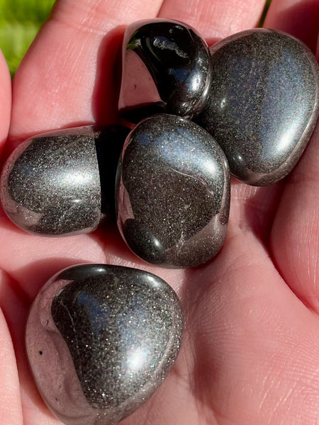 Hematite Tumbled Stones - Morganna’s Treasures 