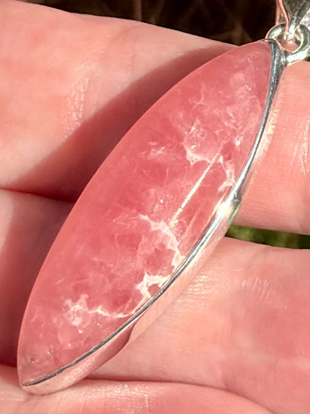 Stunning Rhodochrosite Pendant - Morganna’s Treasures