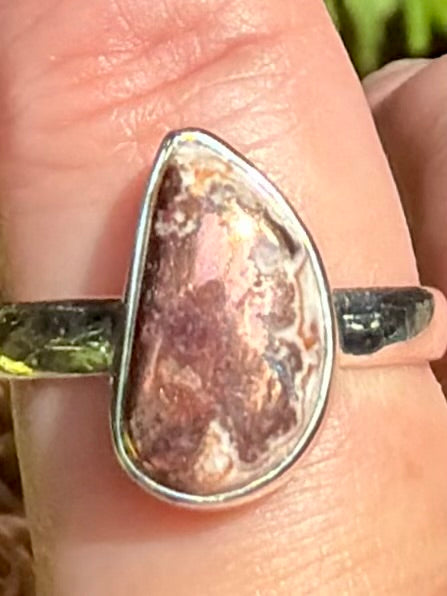 Copper in Agate Ring Size 7 - Morganna’s Treasures
