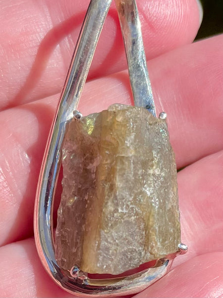 Rough Labradorite Pendant - Morganna’s Treasures