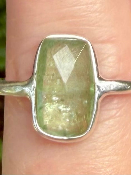 Green Kyanite Ring Size 5