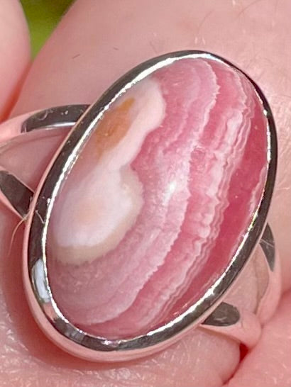 Rhodochrosite Ring Size 7.5 - Morganna’s Treasures 