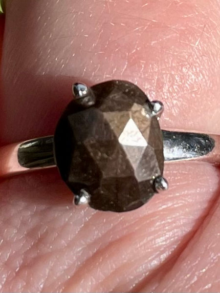 Zawadi Golden Sapphire Ring Size 8 - Morganna’s Treasures 