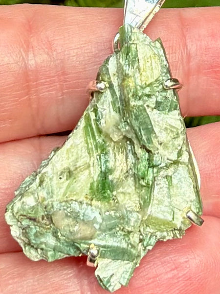 Rough Actinolite Pendant