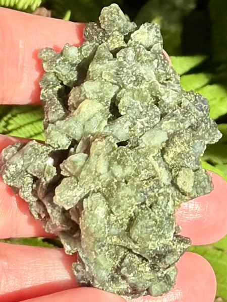 Prehnite with Epidote Cluster
