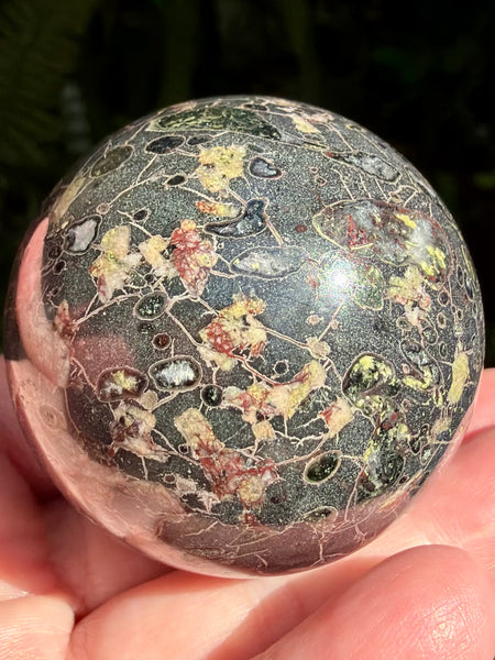 Brecciated Jasper Sphere