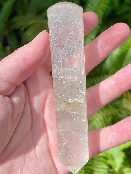 Clear Quartz Crystal Massage Wand - Morganna’s Treasures