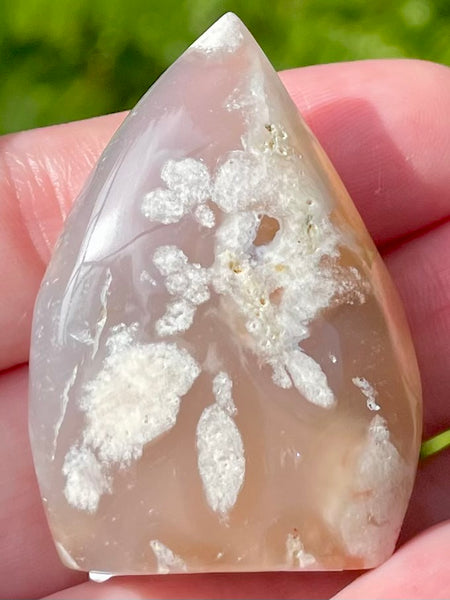 Small Flower Agate Flame - Morganna’s Treasures 