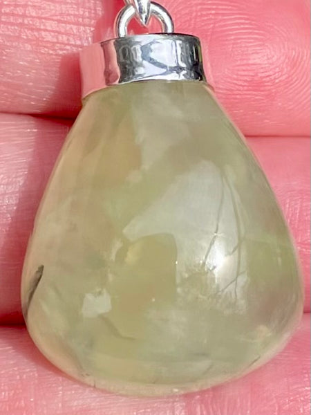 Prehnite Pendant - Morganna’s Treasures