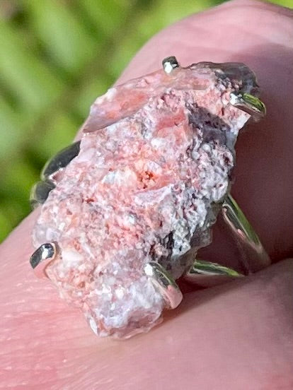 Rough Cinnabar Ring Size 6.5