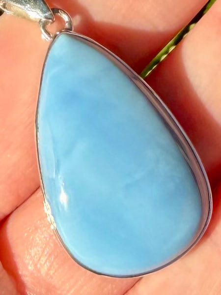 Blue Owyhee Opal Pendant - Morganna’s Treasures