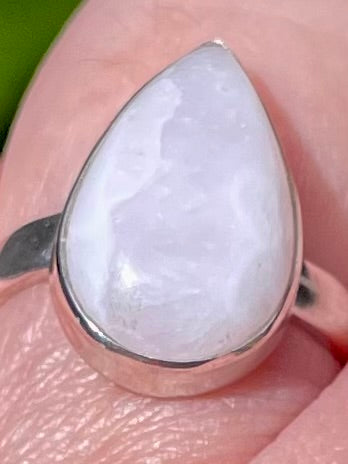 Pink Aragonite Ring Size 8 - Morganna’s Treasures