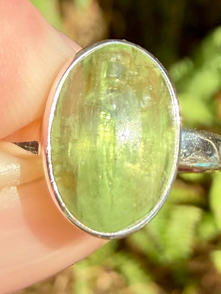 Green Kyanite Ring Size 8 - Morganna’s Treasures