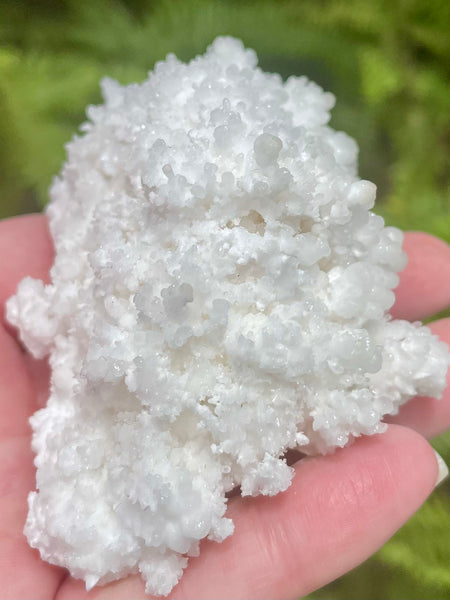 Fluorescent White Aragonite - Morganna’s Treasures 