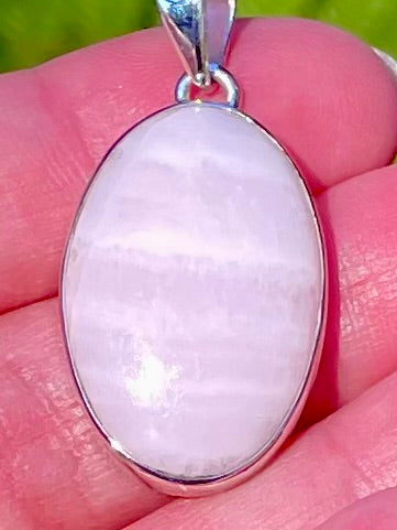 Pink Aragonite Pendant - Morganna’s Treasures