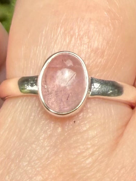 Rose Quartz Ring Size 8 - Morganna’s Treasures