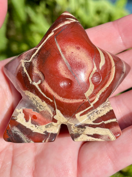 Brecciated Red Jasper Starman Wish Buddy - Morganna’s Treasures