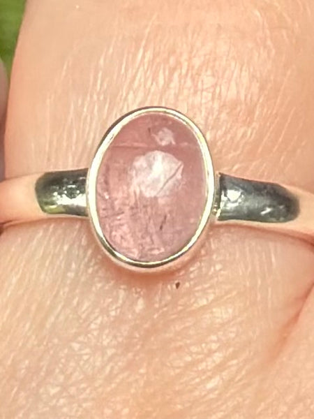 Rose Quartz Ring Size 8 - Morganna’s Treasures